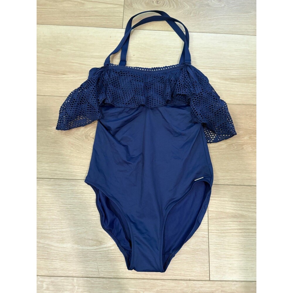 NWT Fantasie Marseille Swimsuit 34DD Navy Blue Multiway One Piece Underwire Swim